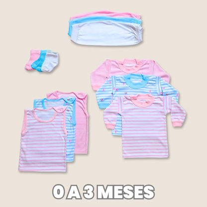 Set 12 Piezas Rayas (B06)