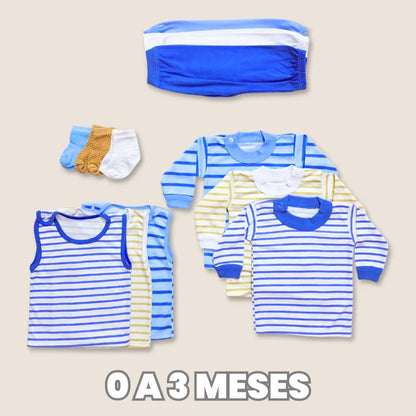 Set 12 Piezas Rayas (B04)